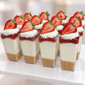 Strawberry Cheesecake Shooters