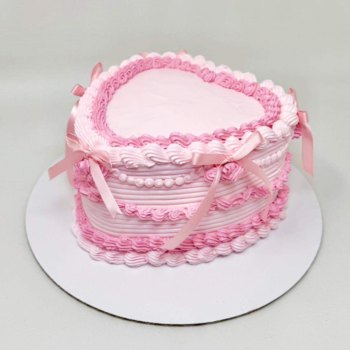 Vintage Heart Cake