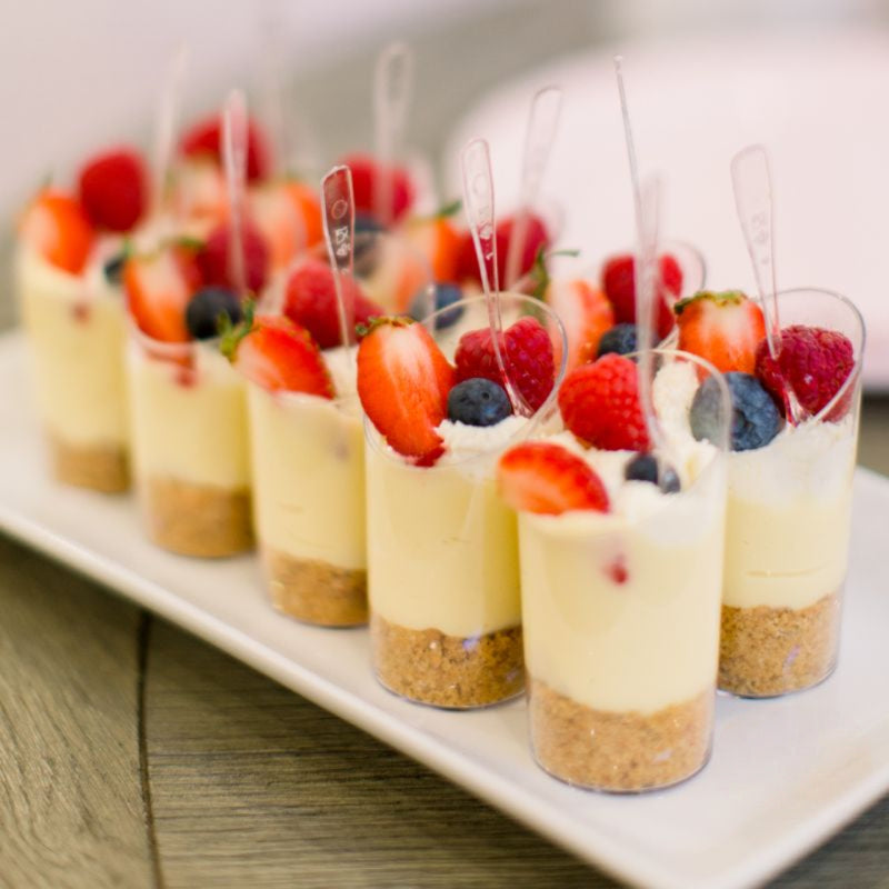 Berry Cheesecake Shooters