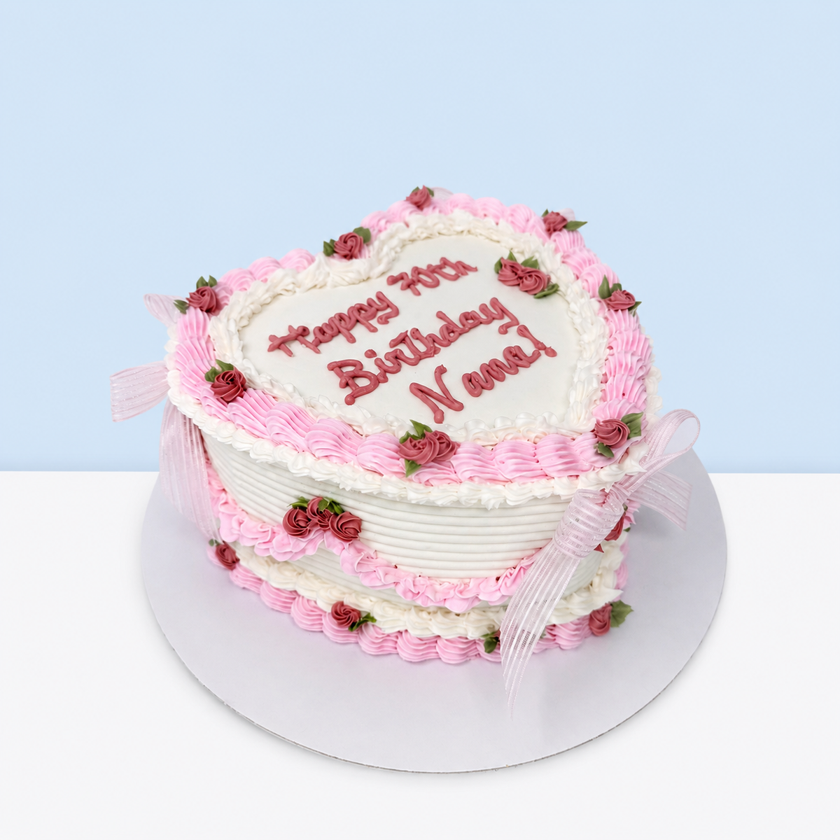 Petal Heart Cake